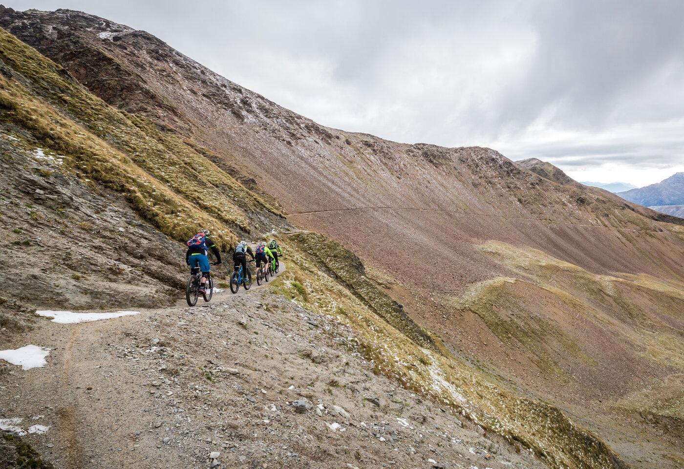 E-Bike Tour zur Marzoner Alm mit Tannenzapfentrail